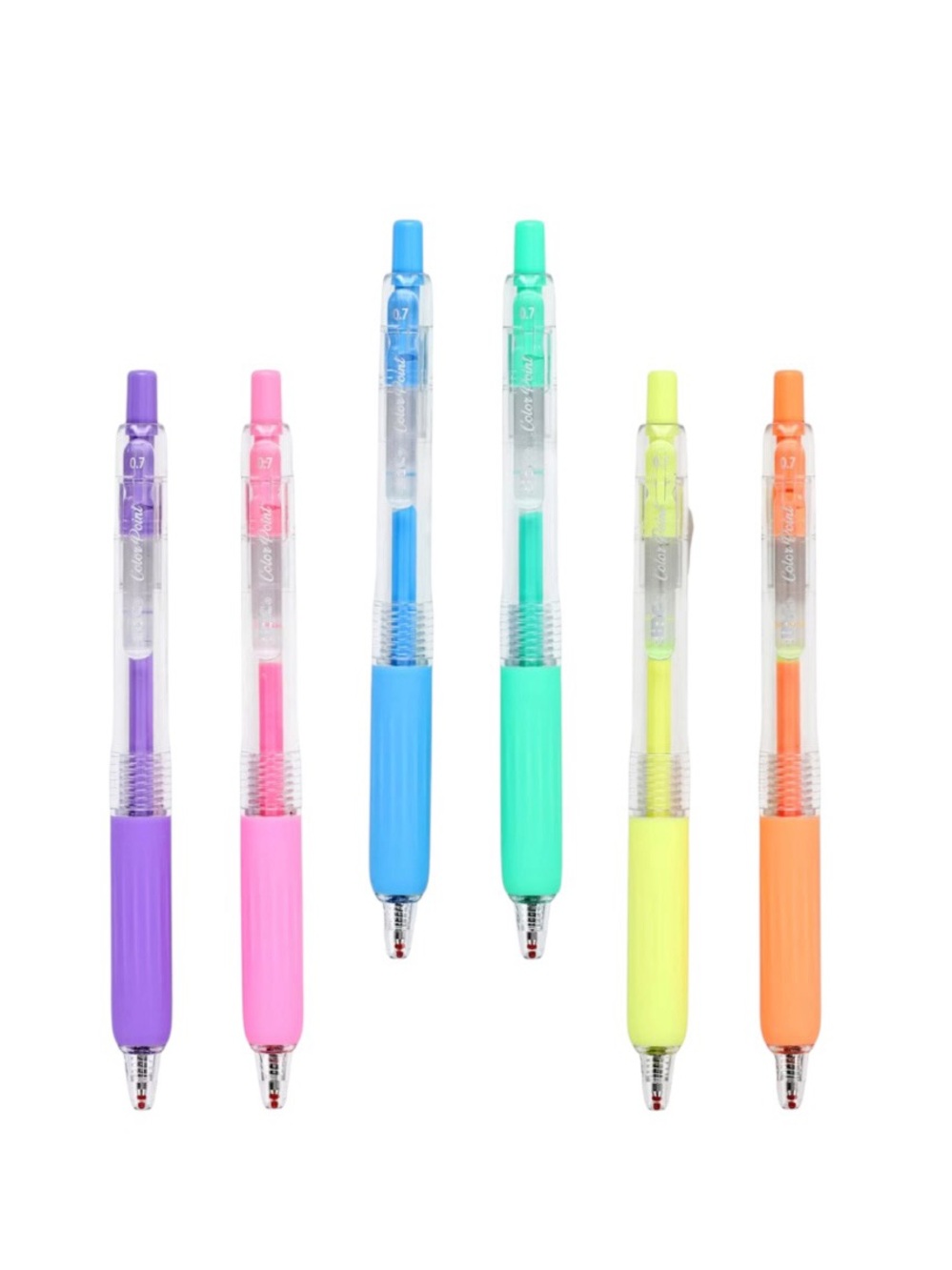 Viral Journaling inc. Retractable Acrylic Gel Pens - Set of 3 - 2packs